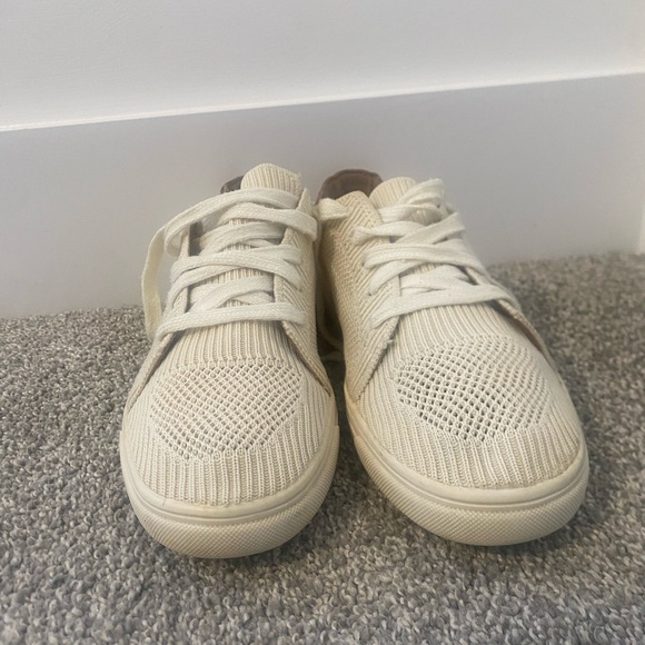 Lucky Brand Luika Woven Knit White Beachy Casual Shoes Size 8 1/2 - Picture 4 of 12